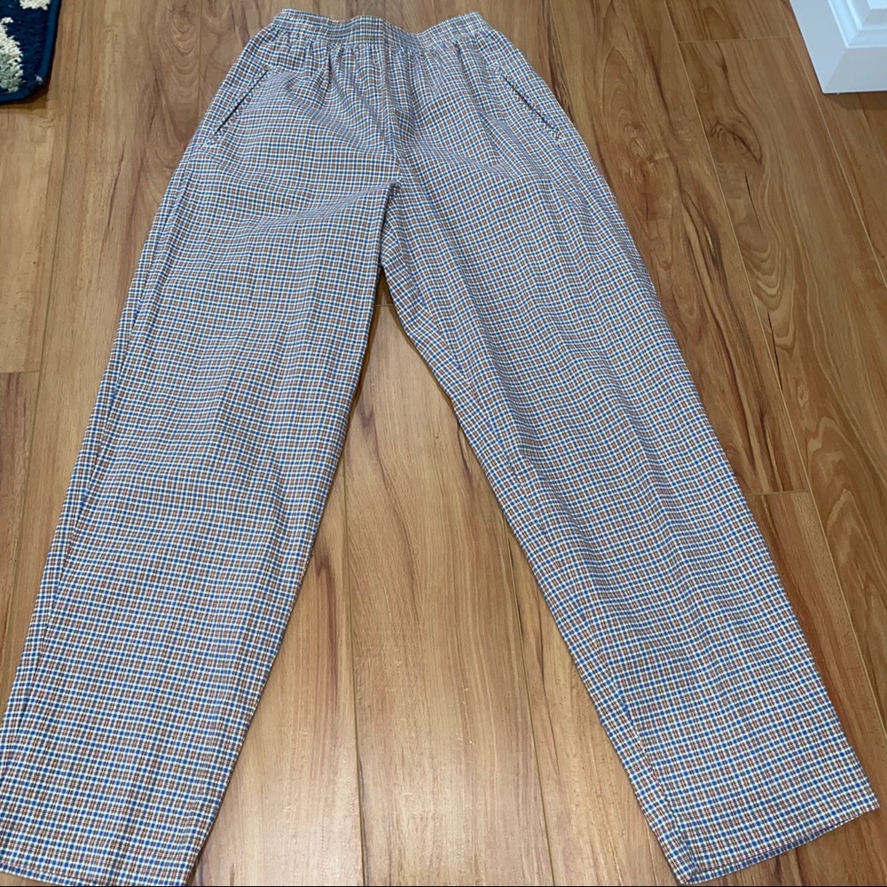 plaid pants